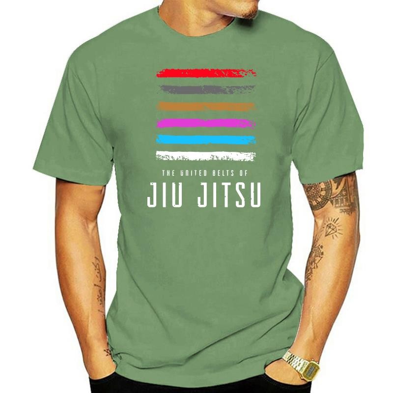 Bjj Belt Rank Men T Shirt สําหรับ Jiu Jitsu