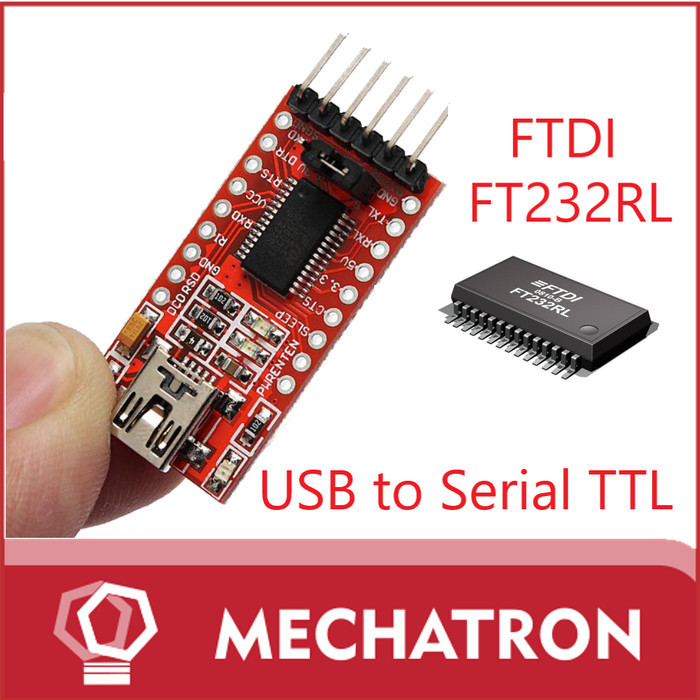 ES99 USB ถึง TTL SERIAL เกรดอุตสาหกรรม UART FTDI FT232 FT232RL FT 232