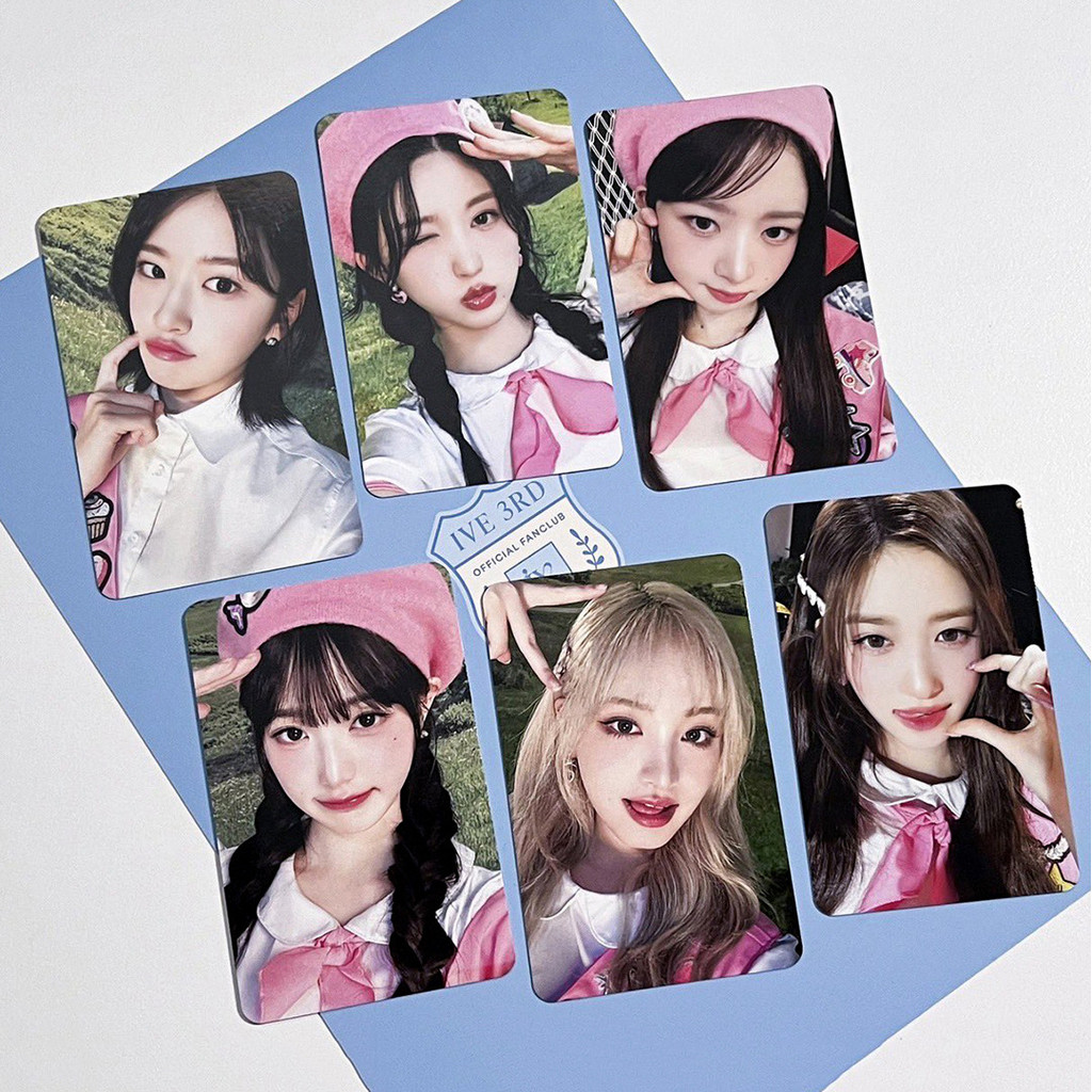 1-18pcs IVE SCOUT JAPAN 3ED OFFICIAL FANCLUB DIVE Photocard ALIVE WONYOUG SWITCH Lomo Cards REI LIZ LEESEO GAEUL YUJIN Photo Pattern Transformation Postcards Ready Stock SX
