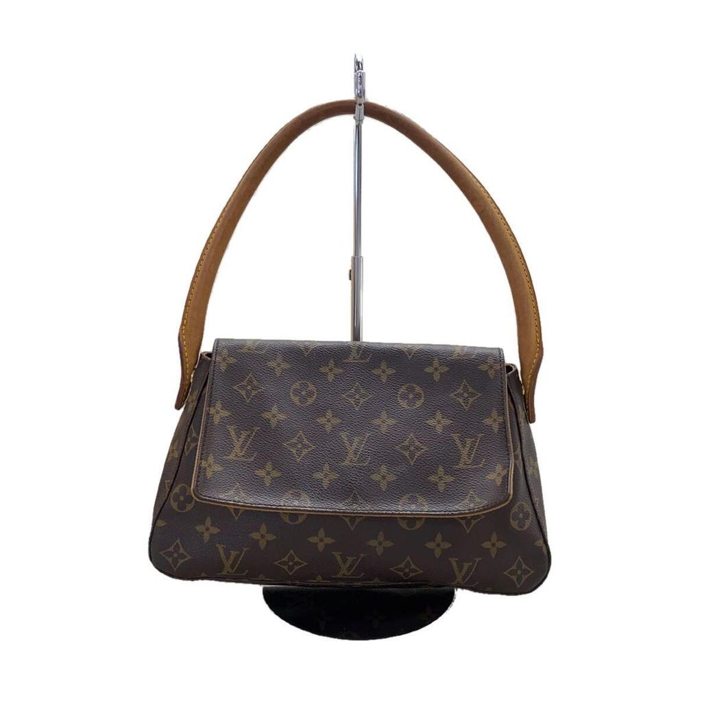 LOUIS VUITTON Handbag Monogram Looping Canvas Brown PVC Direct from Japan Secondhand 2342412348683