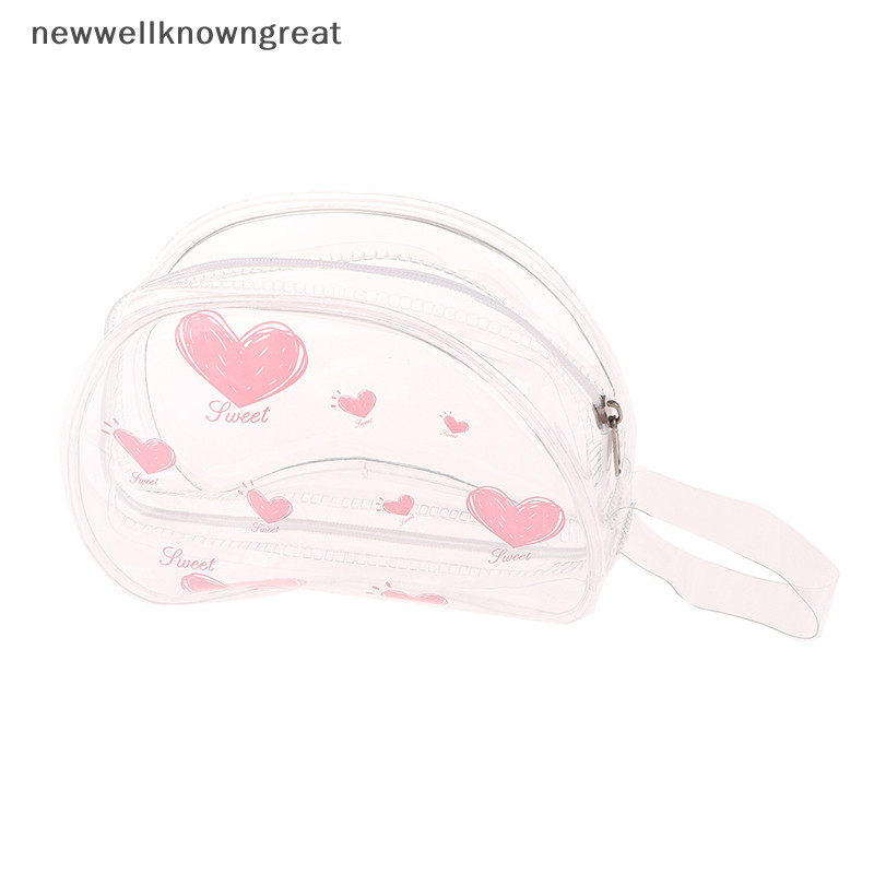 Newwellknowngreat โปร่งใสกลางแจ้ง PVC Mini ตุ๊กตากระเป๋าเงินเหรียญจี้กระเป๋า Organizer กระเป๋าสตางค์ Key Lip หูฟังกระเป๋าเก็บ CAD