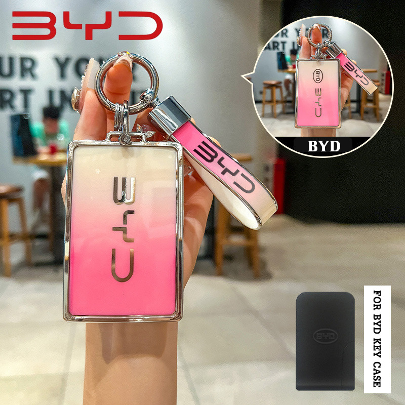 Byd NFC ฝาครอบกุญแจรถเหมาะสําหรับ BYD ATTO 3/Dolphin/Seallion 07/Seal BYD Auto EV เคสกุญแจรีโมท