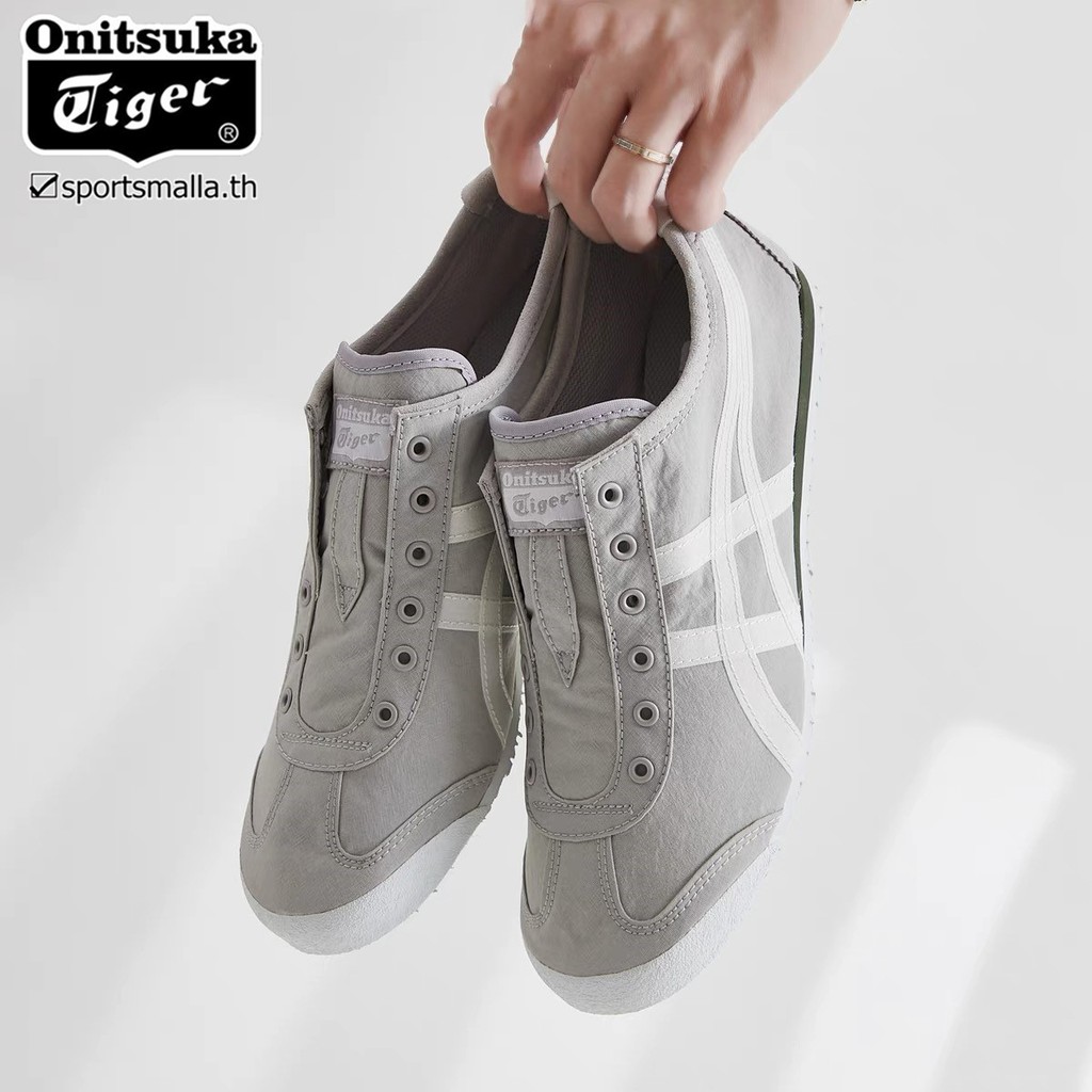 Onitsuka MEXICO 66 Kombu Slip-On รองเท้าผู้ชายผู้หญิงรองเท้าวิ่ง 1183B603-301