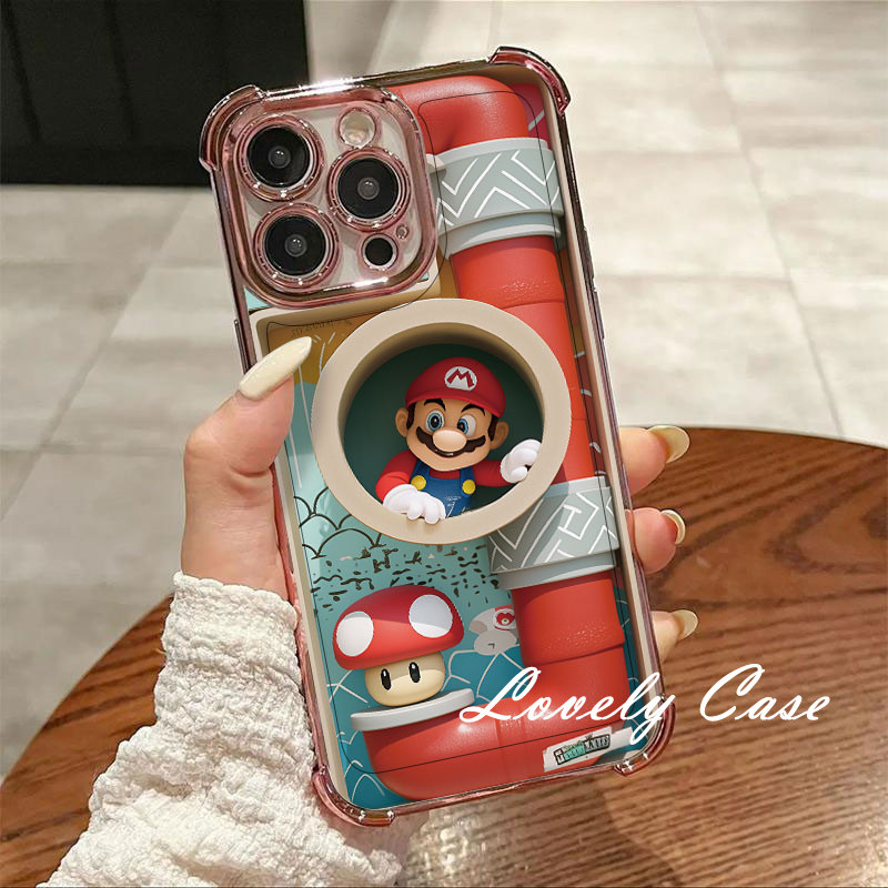 สําหรับ Huawei Honor 200 Pro X50 X9A 5G การ์ตูน Super Plumber เคสโทรศัพท์ขั้นสูงโปร่งใส Anti Drop นุ่มปกหลัง