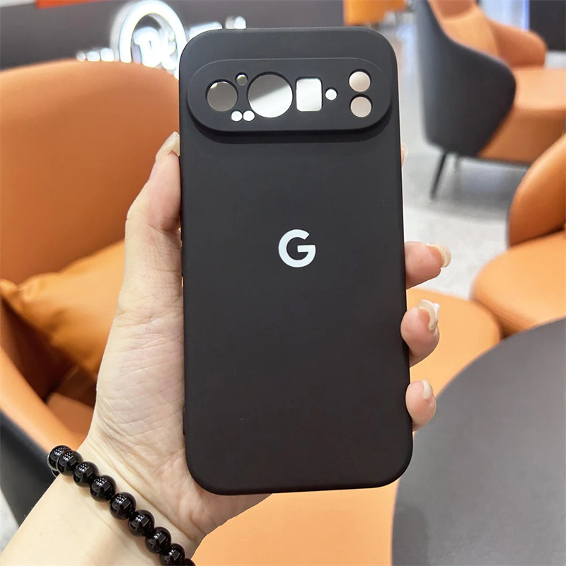 สําหรับ Google Pixel 9Pro XL 8 7 6 Pro 8A 7A กรณี Soft-Touch ซิลิโคนปกหลังสําหรับ Pixel 6 6A 5 5A 4A 4XL กันกระแทกป้องกัน Shell