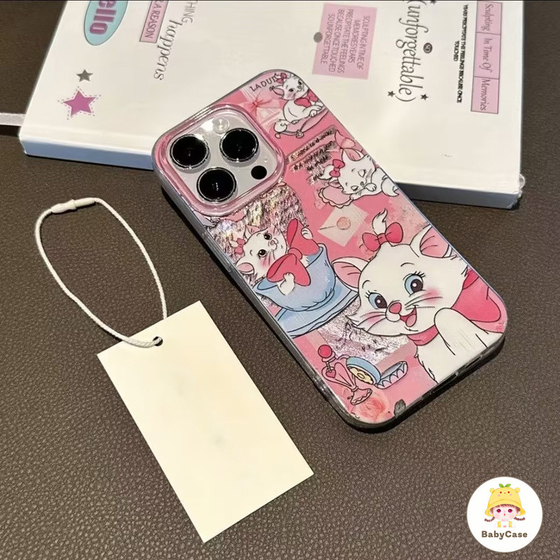 น่ารักพูหมีหมีแมรี่อ่อนนุ่ม เคสiPhone 15 11 13 14 12 Pro Max 7Plus 8 7 Plus XR X XS Max SE 2022 - รูปที่ 5