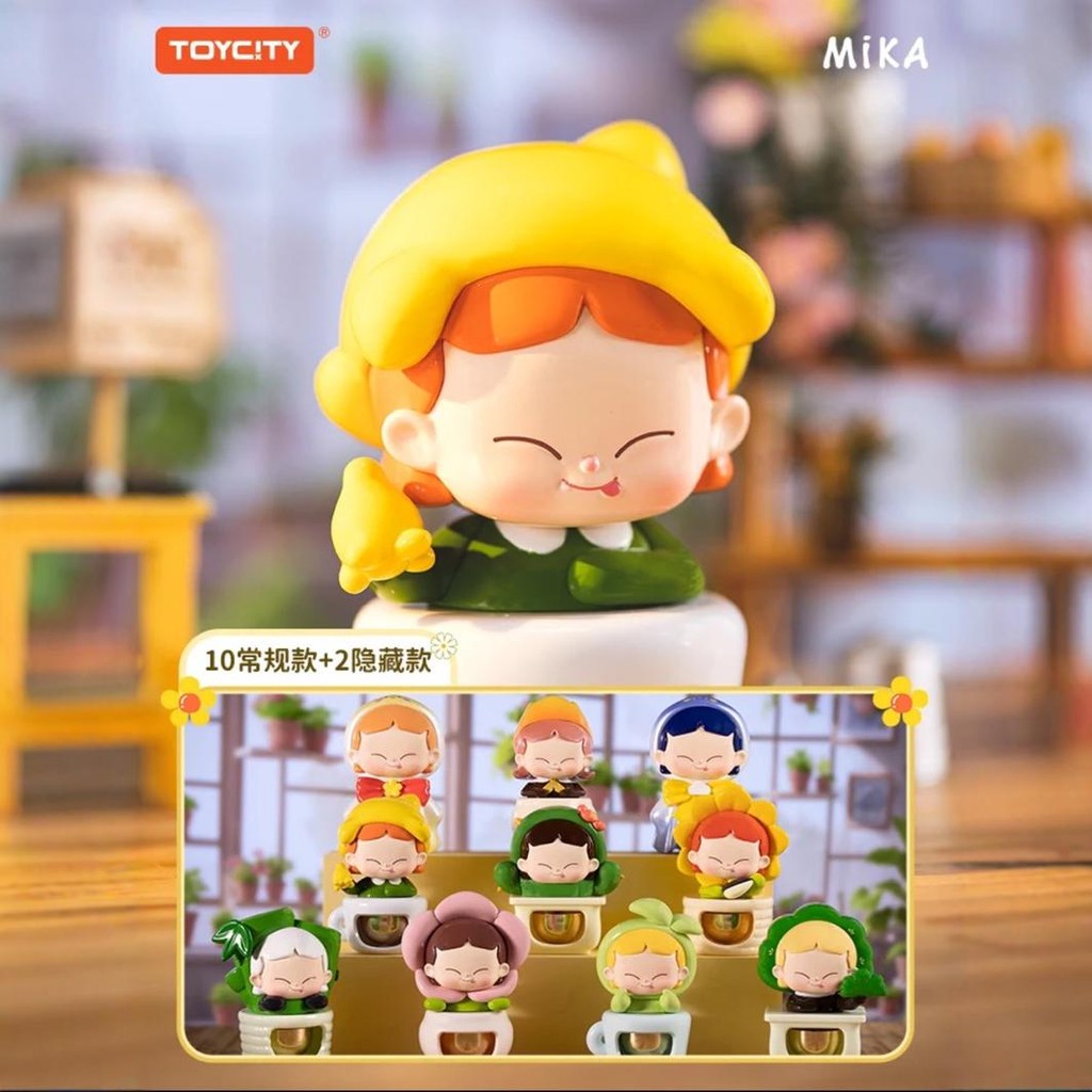 Toycity Mika Planting Diary Dingling Magnetic Doorbell Figure (8 ชิ้น)