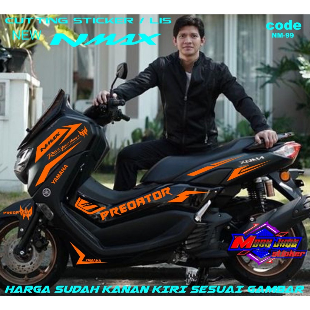 สติ๊กเกอร์ตัดสําหรับyamaha n max new/lis n max 2020-2023