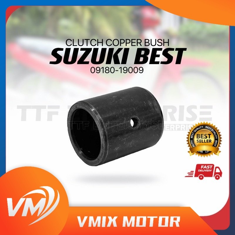 SUZUKI BEST CLUTCH COPPER BUSH 09180-19009 BEST110 BEST 110 RC 110 RC110 GEAR BUSH