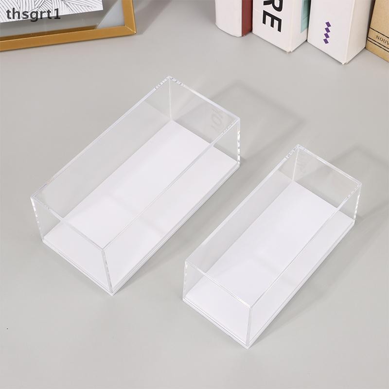 [Thsgrt1] 1:64 Scale Car Model Display Box Transparent Acrylic Dust Case Hard Cover Collectible Miniature Figure Toy Protection [TH]