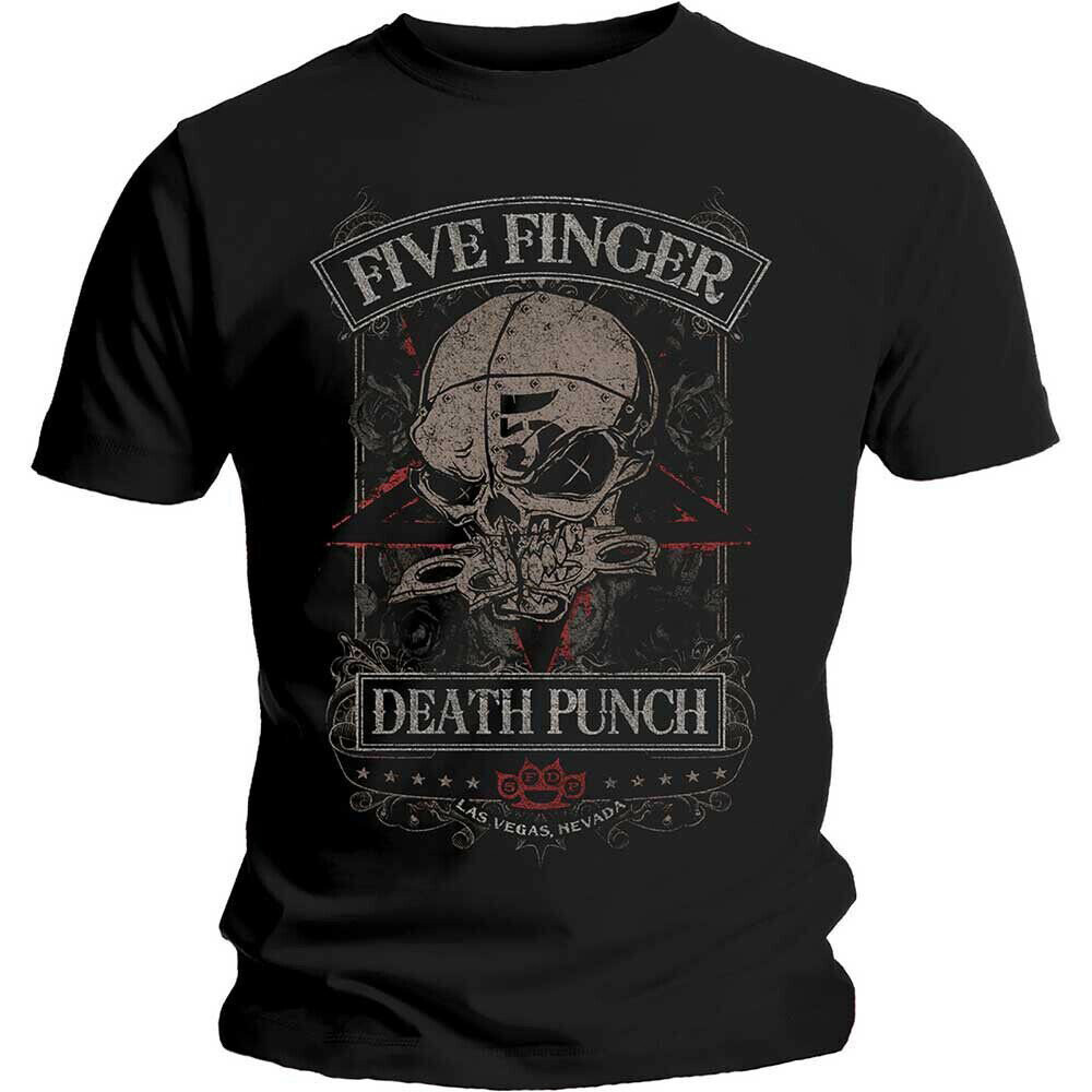 latest t shirt Five Finger Death Punch Metal Rock Band vintage hip hop music gift mens tees tops bla