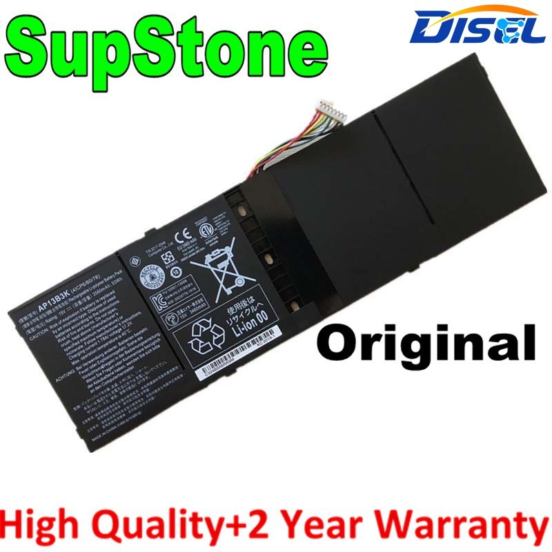 ✿แบตเตอรี่แล็ปท็อป ap13b8k สำหรับ ACER V5 R7 V5-573G V5-47