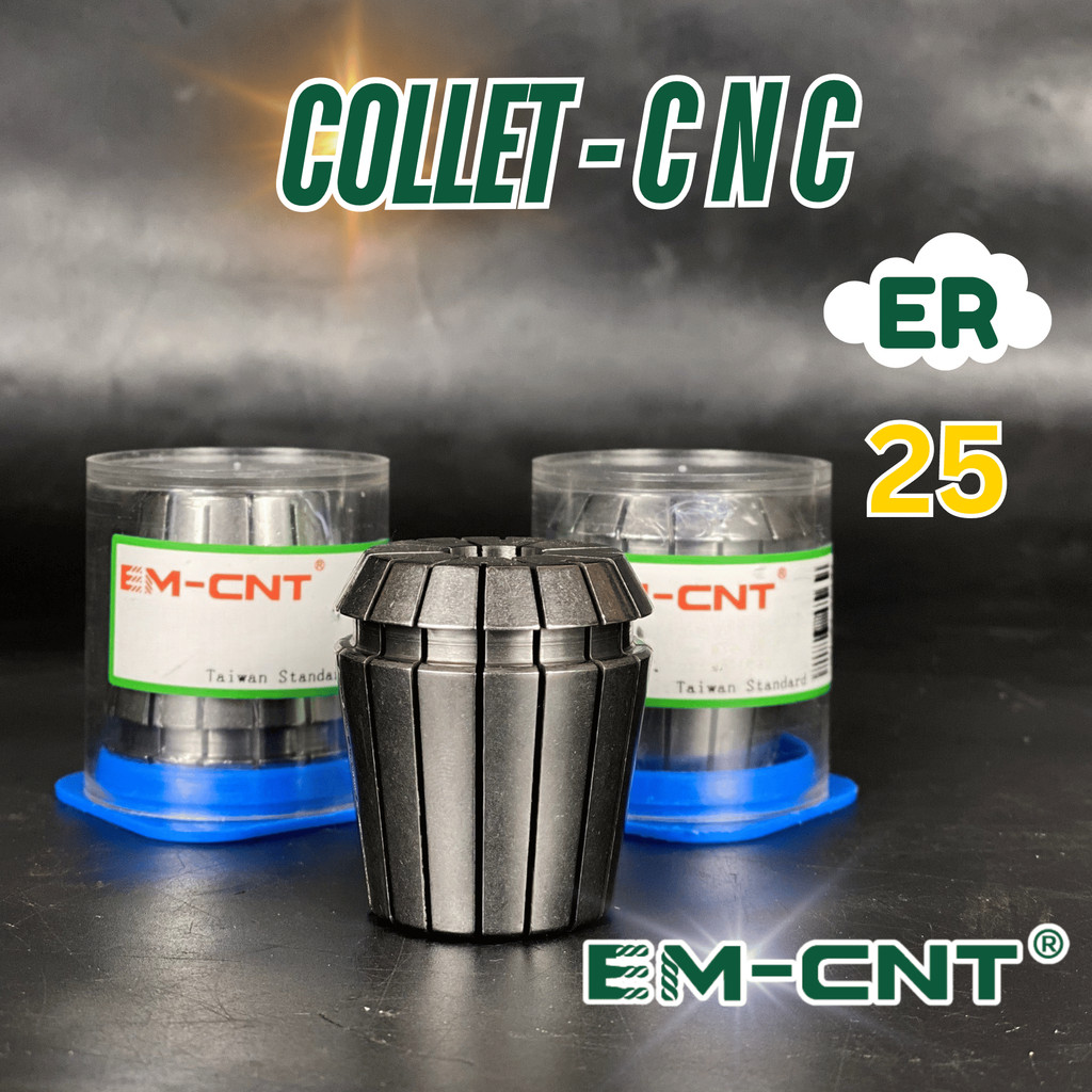 EMCNT Collet CNC ER 25