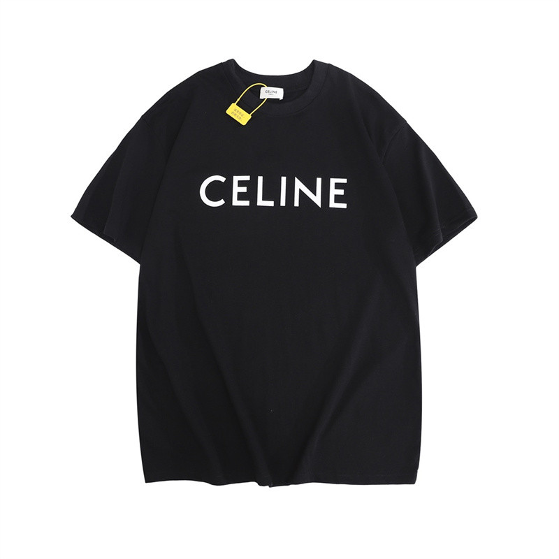 เสื้อยืดพิมพ์ลายตัวอักษรคลาสสิก สไตล์พื้นฐาน สวมใส่ง่าย ไม่จำกัดเพศ