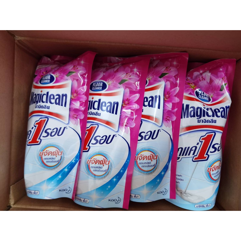 Magiclean มาจิคลีน น้ำยาถูพื้น ถุงเติม  700-750 มล. มาจิคลีน 1 ถุง ราคา ถูกที่สุด ดีลบีเคเค แกลเลอรีภาพที่ 3