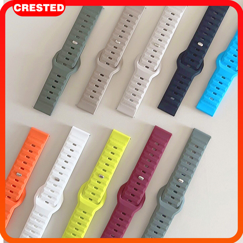 20มม 22มม Samsung Galaxy Fe 7 6 5 4 40มม 44มม 42มม 46มม กีฬาซิลิโคน นาฬิกาอัจฉริยะ Huawei GT 5 4 3,Amazfit GTS 2 3 4