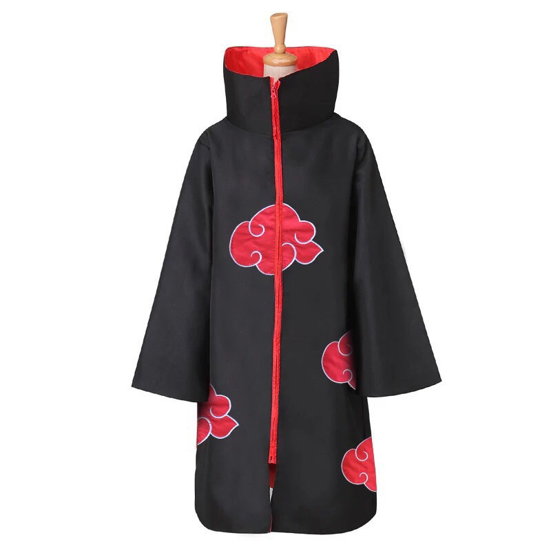 NARUTO Cloak clothes Uchiha Itachi Red Cloud Robe Ninja cosplay costumes