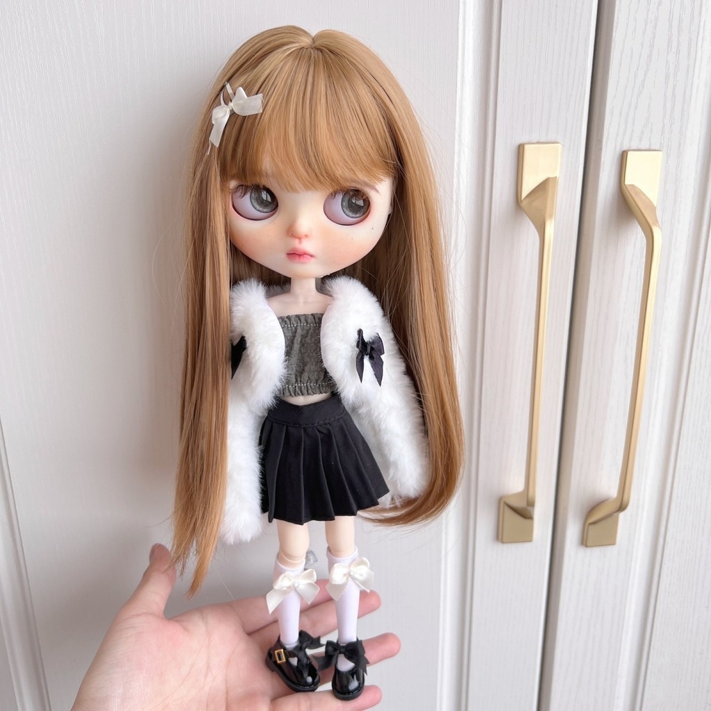 เสื้อผ้าตุ๊กตา blythe ob24 ob22ชุดเดรส1/6 30cm