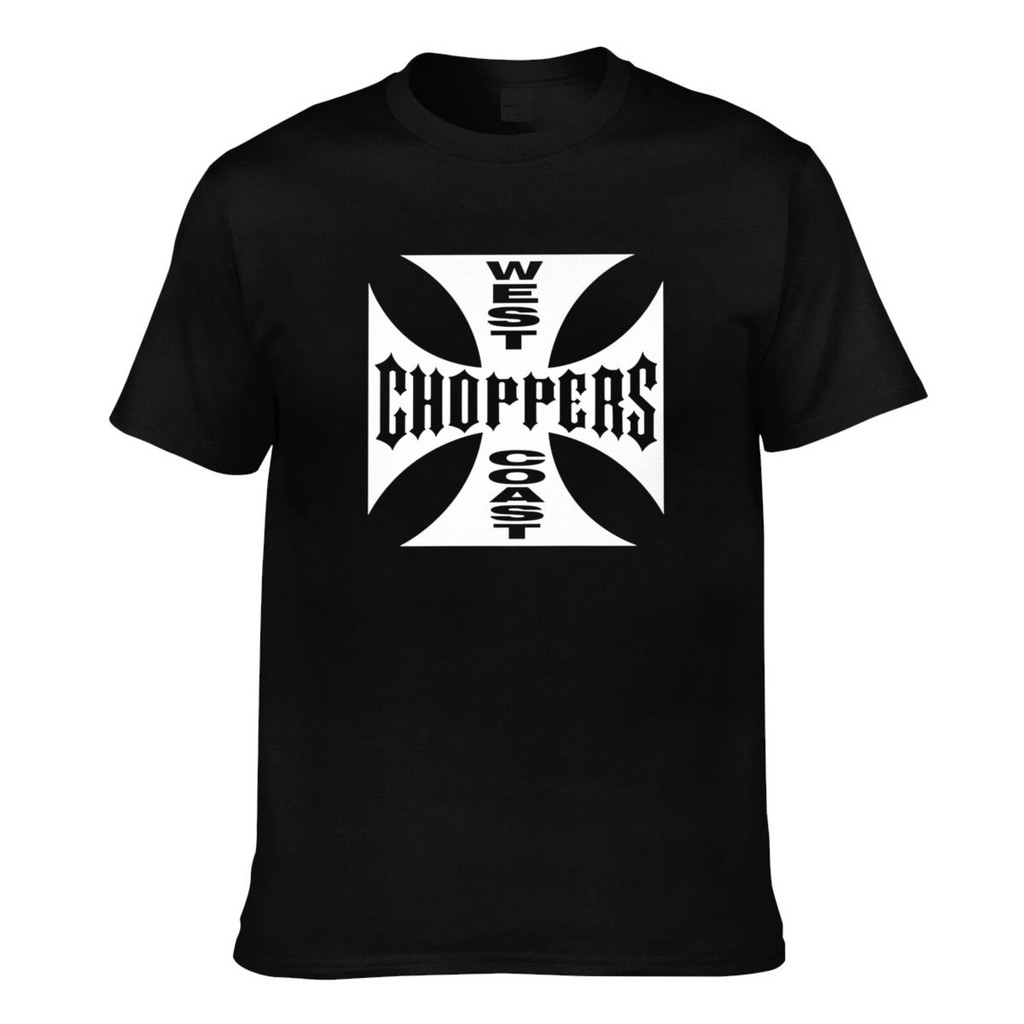 เสื้อยืดแฟชั่นพิมพ์ลาย West Coast Chopper เสื้อยืดผ้าฝ้ายผู้ชาย