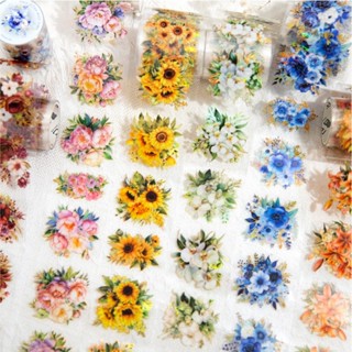 Mr.paper 200 ซม./โรล  กันน้ำร้อน  เทปกาว  โรแมนติกกุหลาบ  ลิ…