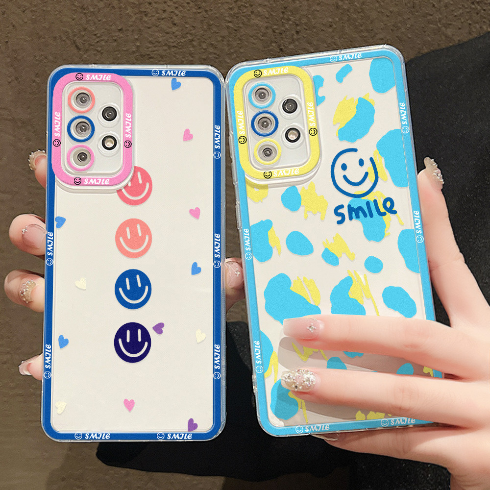 TPUเคส For Samsung A22 A55 5G S24 Ultra A15 A05s A05 A54 A12 S23 S22 A34 A52s A14 A35 A03 A02 A50s A71 A51 A14 A31 A13