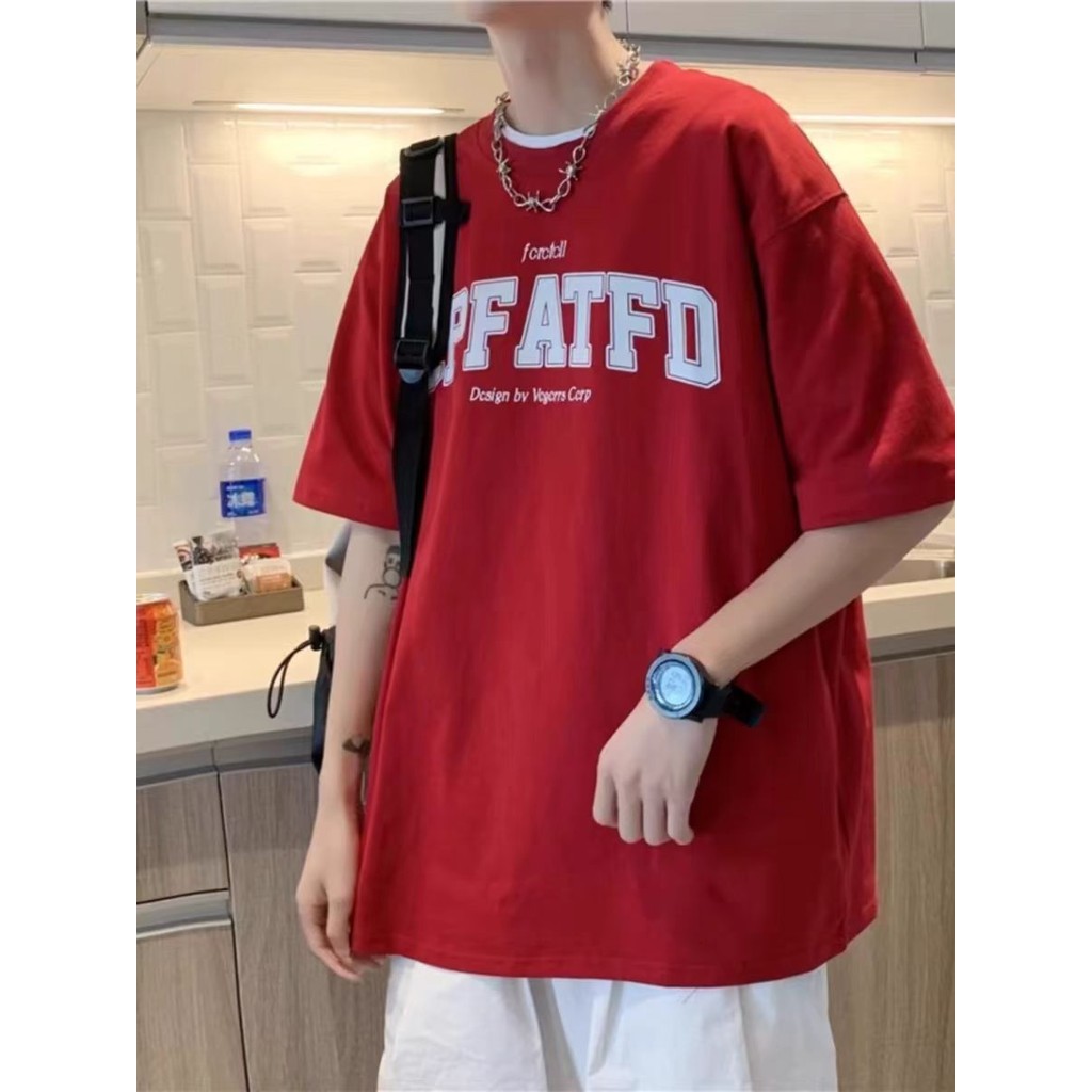 (จัดส่งตลอด 24 ชั่วโมง)Woo Rightผ้าดี ฟอยตรงปกเสื้อโชคดี ร่ำรวย เฮงเฮง เสื้อตรุษจีน อลังการงานมังกรทอง สีแดงเรียกทรัพย์1