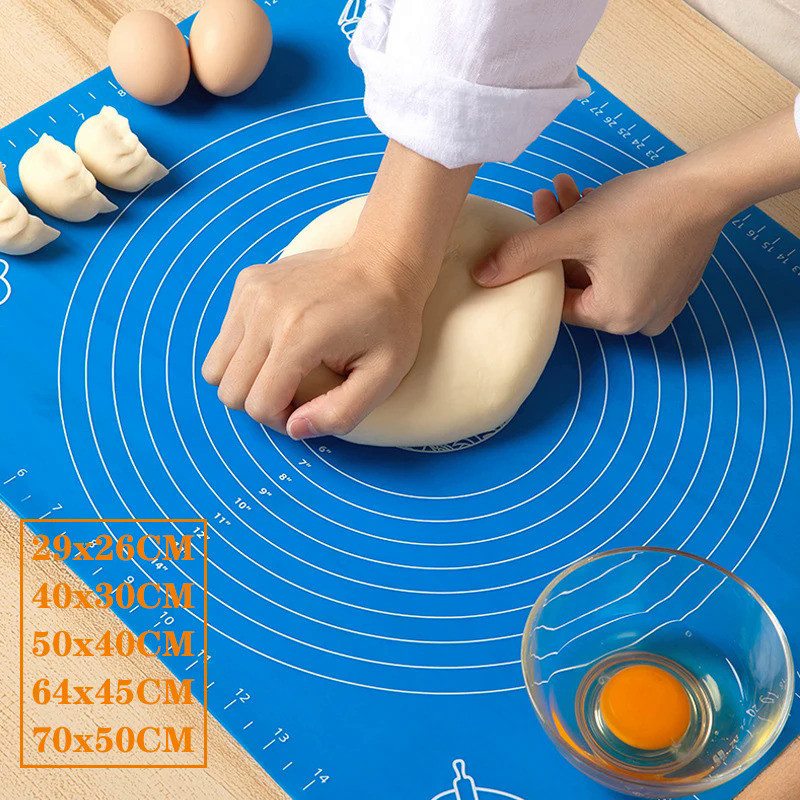 Silicone Non-stick Baking Mat Pastry Anti-slip Kneading Mat Pastry Cake Baking Pan Kitchen Tool