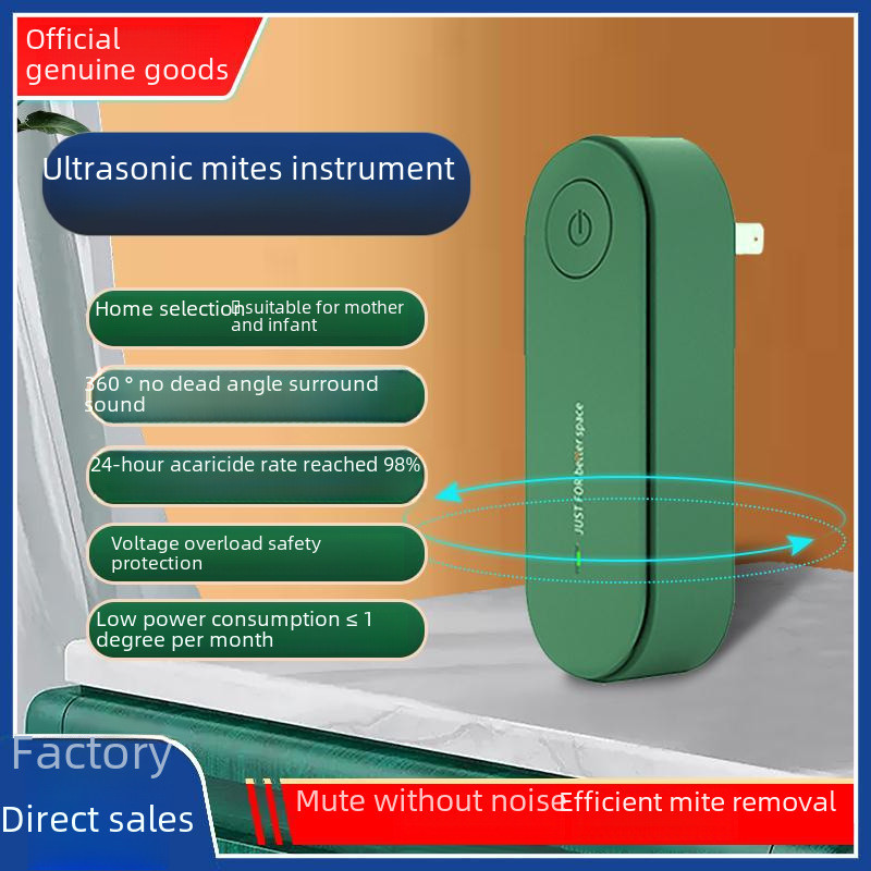 Hot Sale#Mites Instrument Household Ultrasonic Anti-Mite Machine Tool Acarus Killing Instrument Wire