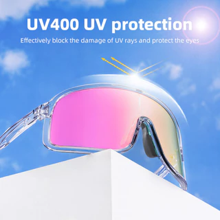 【TH Delivery】ROCKBROS แว่นกันแดด เลนส์โฟโตโครมิก/โพลาไรซ์ HD กรอบใหญ่ UV400 กันรังสี UV กันฝ้า น้ำหนักเบา TR90