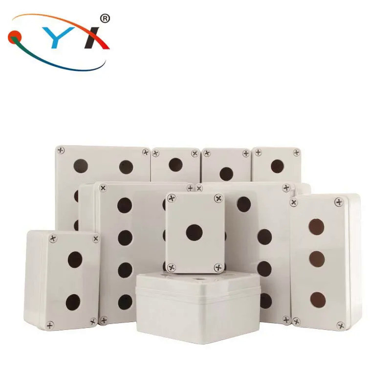 Emergency Stop Push Button Switch Box Multi-hole  Waterproof button box switch control box  Protecti