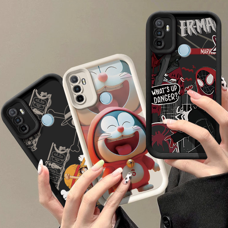เคส oppoa53 4g, รูปหล่อซิลิโคนนุ่มโทรศัพท์กรณี วันพีช KLQ2TY1
