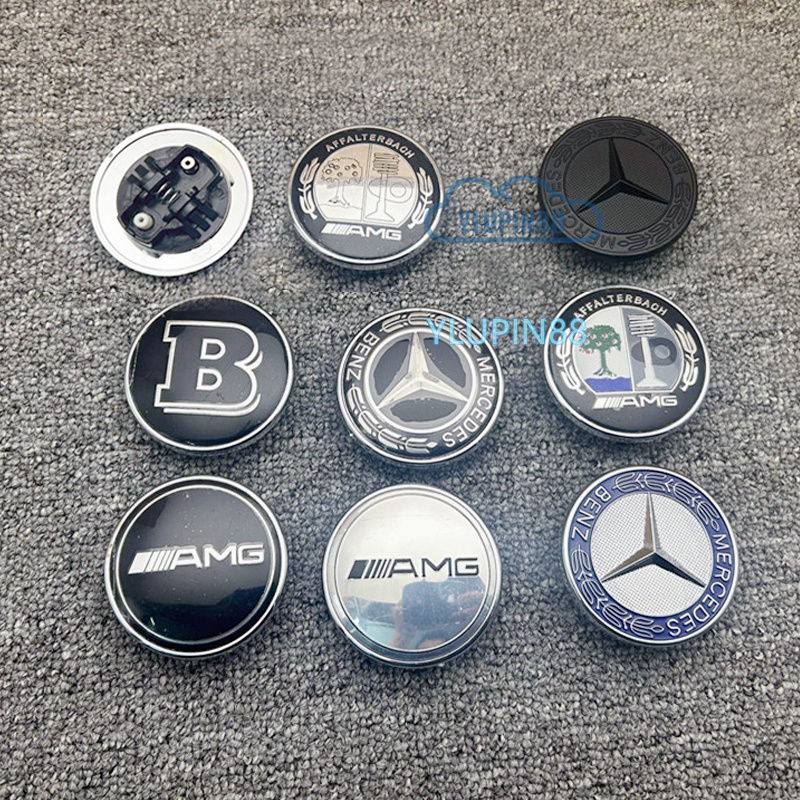 Mercedes Benz โลโก้ด้านหน้าเครื่องยนต์ Hood Badge Emblem เปลี่ยน fit Mercedes-Benz W203 W204 W202 W210 W211 W212 W221 W208 W211 W124