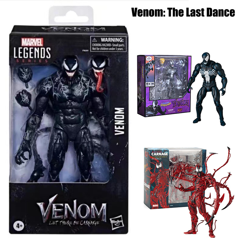Justice League MAF088 Venom Action Figure SHF Venom 3 รุ่นข้อต่อที่สามารถเคลื่อนย้าย
