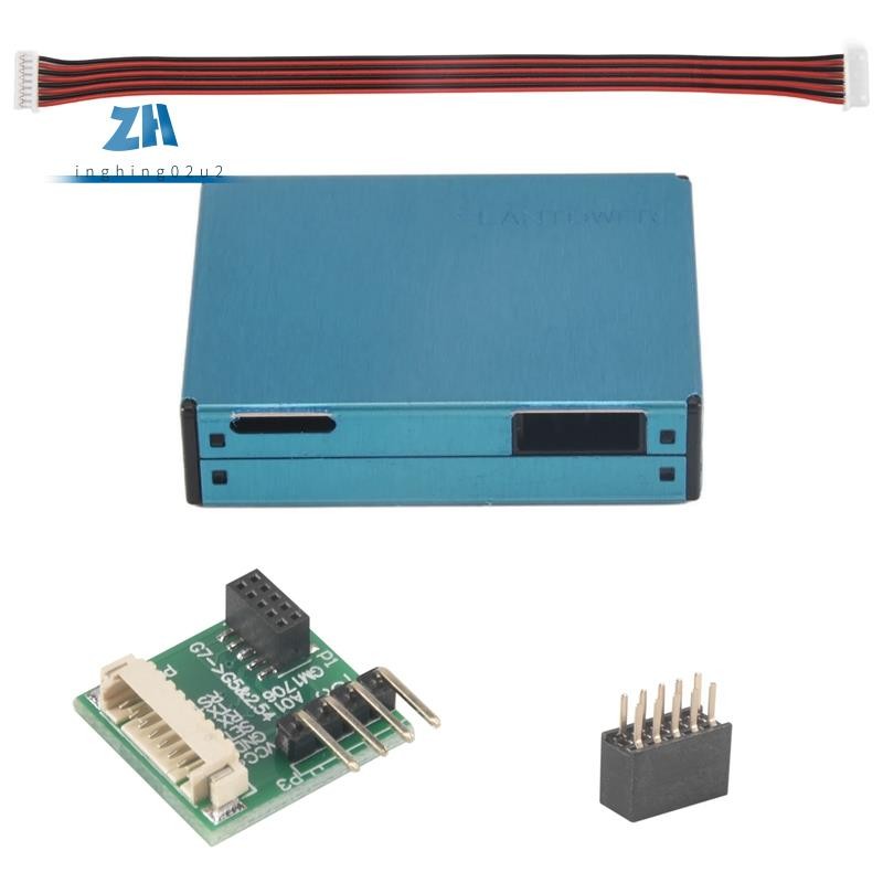 Pm2.5 DUST Sensor PMS7003 / G7 เซ็นเซอร์ PM2.5 ดิจิตอลรูปทรงบาง (บอร์ดเหนี่ยวนํา + สาย)