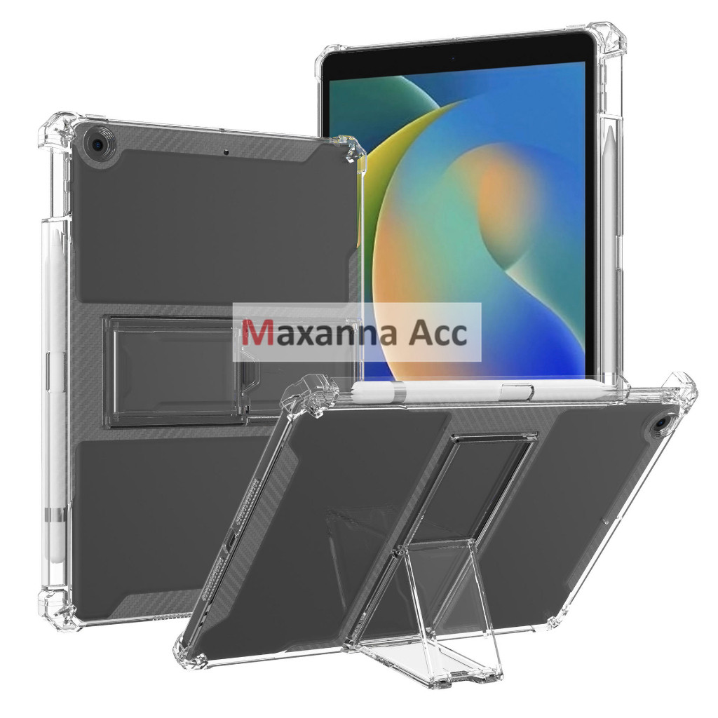 [MAXNA] [ SAMSUNG S9 | ส9 พลัส | S9 PLUS FE ] ANTI CACK + STAND CASE CLEAR SOFTCASE STANDING SPEN PL