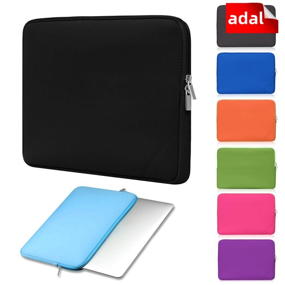 Adal กระเป๋าแล็ปท็อป Universal Dual Zipper Liner ผ้าฝ้ายกระเป๋ากันน้ําโน้ตบุ๊คสําหรับ Dell Asus 11 13 14 15 17 นิ้ว