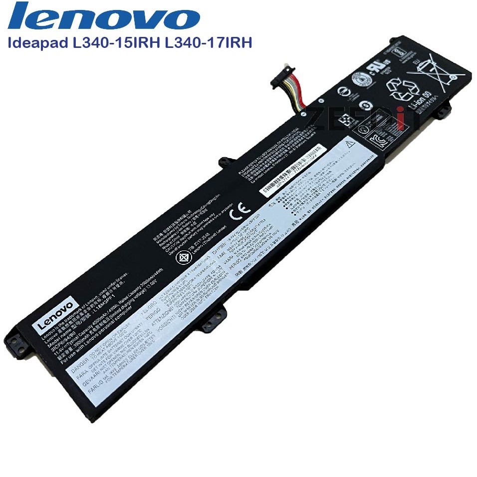 (ส่งฟรี ประกัน 1 ปี)Battery Notebook Lenovo Ideapad L340-15IRH L340-17IRH Series Gaming L18M3PF1 L18