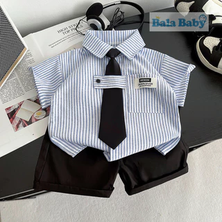 ใหม่ ชุดเซ็ตเด็กผู้ชาย เสื้อผ้าสำหรับเด็กผู้ชาย ชุดหล่อ 2025 Size80-120cm DXT25