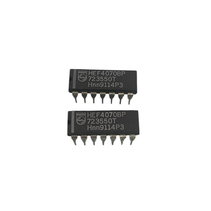 HEF4070BP แท้ Philips IC 14 ขา DIP XOR Gate Logic IC สำหรับงานดิจิตอล