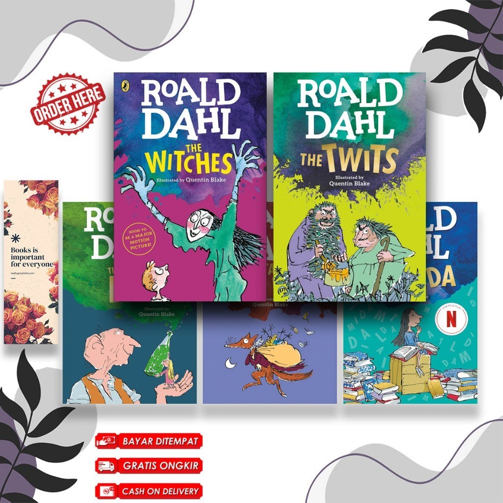 Roald Dahl Collection 16 Books Box Set (ภาษาอังกฤษ)