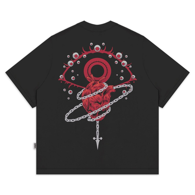 เสื้อยืด Anime Hunter x Hunter - Chain Jail Kurapika เสื้อยืดอนิเมะแฟชั่นอินเทรนด์คลาสสิก