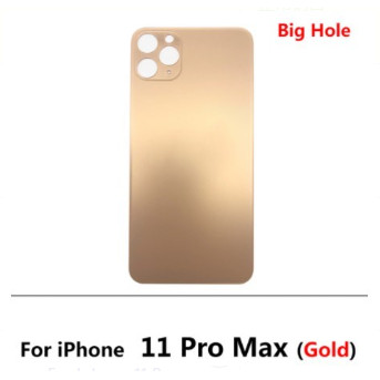 1 ชิ้นเปลี่ยน Big Hole กระจกด้านหลังสําหรับ Phone 11 Pro Max ฝาครอบแบตเตอรี่ด้านหลัง - รูปที่ 4