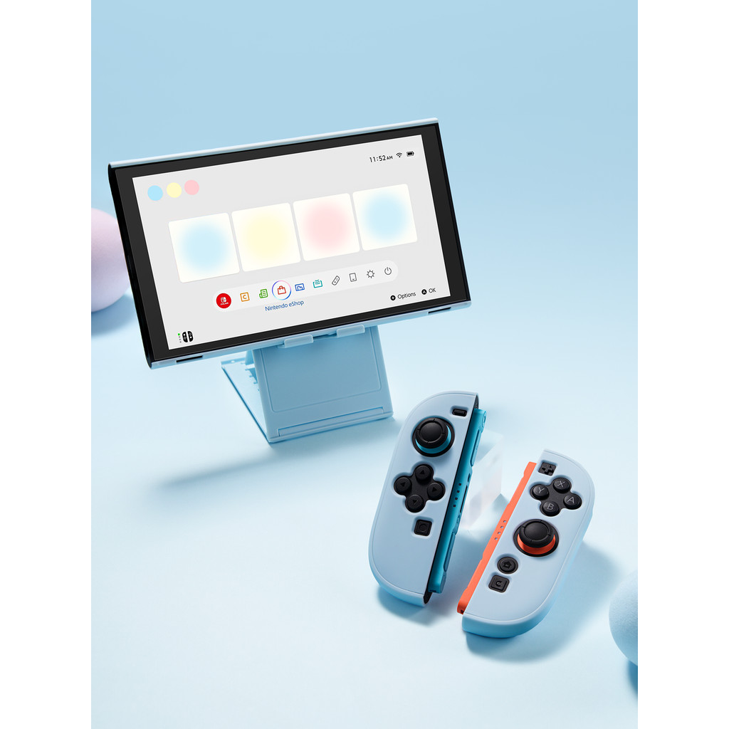 Geekshare เคสป้องกันแบบแข็งสีทึบสําหรับ Nintendo Switch2 (2025) ราคา ถูกที่สุด ดีลบีเคเค แกลเลอรีภาพที่ 5