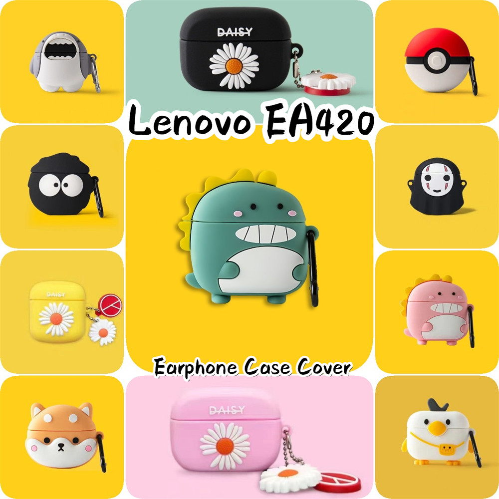imamura สําหรับ Lenovo EA420 Case Casing Soft Silicone Headphone Case Trend Cartoon Series