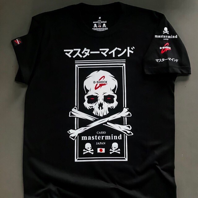 Mastermind Japan x G เสื้อยืดแขนสั้นสำหรับท่านชายและหญิง ไซต์ใหญ่ พิมพ์ลายพร้อมส่ง ราคา ถูกที่สุด ดีลบีเคเค