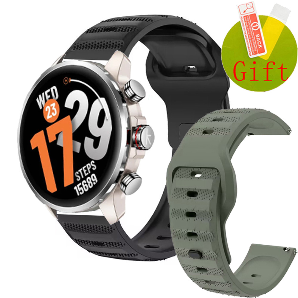 ฟิล์ม สาย Kieslect Kr3 สายรัดสายรัดข้อมือซิลิโคนสําหรับ Kieslect Kr 2 pro สมาร์ทนาฬิกาป้องกันหน้าจอฟ