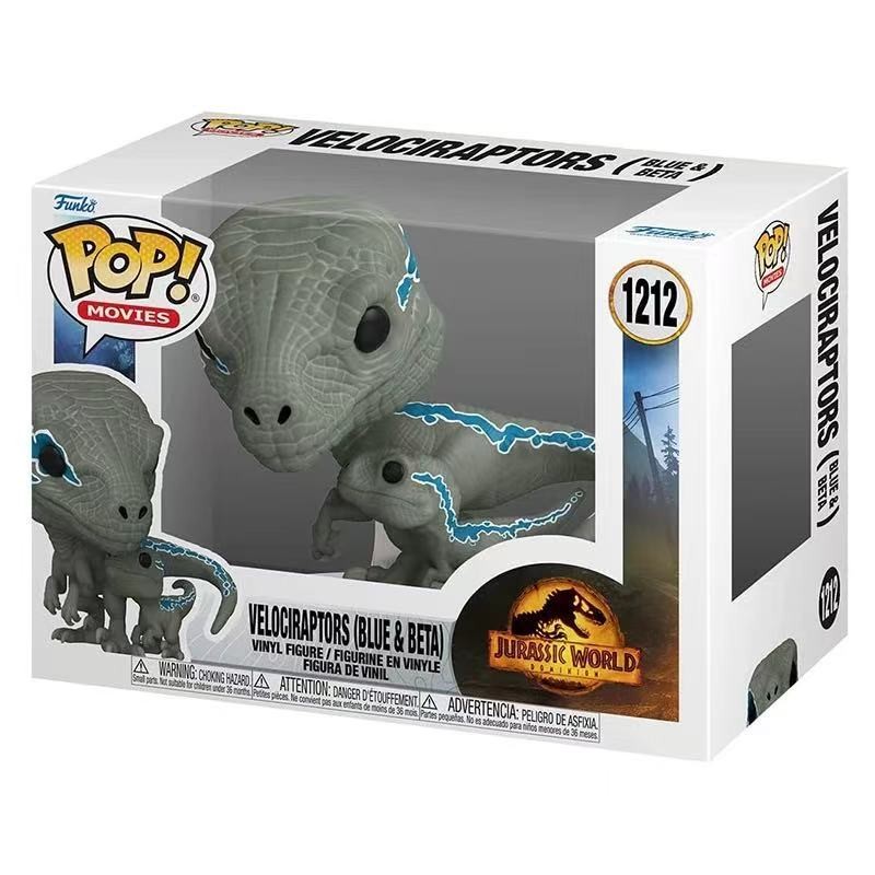 ✨[สต๊อกพร้อม JurassicWorld Rebirth] Funko POP Funko POP Jurassic World 3 ภาพยนตร์ สินค้ารุ่นตกแต่ง V