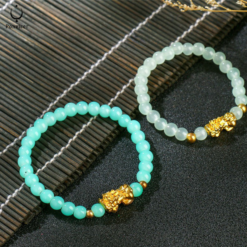 สร้อยข้อมือ Zhaocai Fine ประดับด้วยหินโมราเลียนแบบ สร้อยข้อมือแก้วโกเมนเลียนแบบหินออบซิเดียน ราคา ถูกที่สุด ดีลบีเคเค แกลเลอรีภาพที่ 9