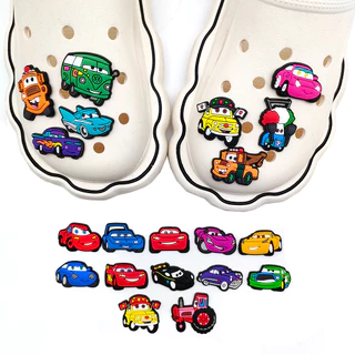 Charm MEIDJ ตัวติดรองเท้า Pvc ตัวการ์ตูน สำหรับตกแต่ง MEIDJ Diy รองเท้าหัวโต ติดง่าย น่ารัก