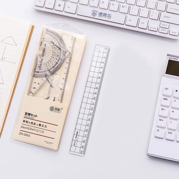 20 ซม. ชุดข้อเสนออาหารญี่ปุ่น - RULES ญี่ปุ่น, TRIANGLE RULES, ญี่ปุ่น RULES - เครื่องมือสํานักงานแล